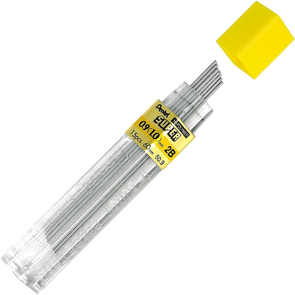 Ruột Chì Kim Pentel 50.9-2B Ngòi 0.9mm|