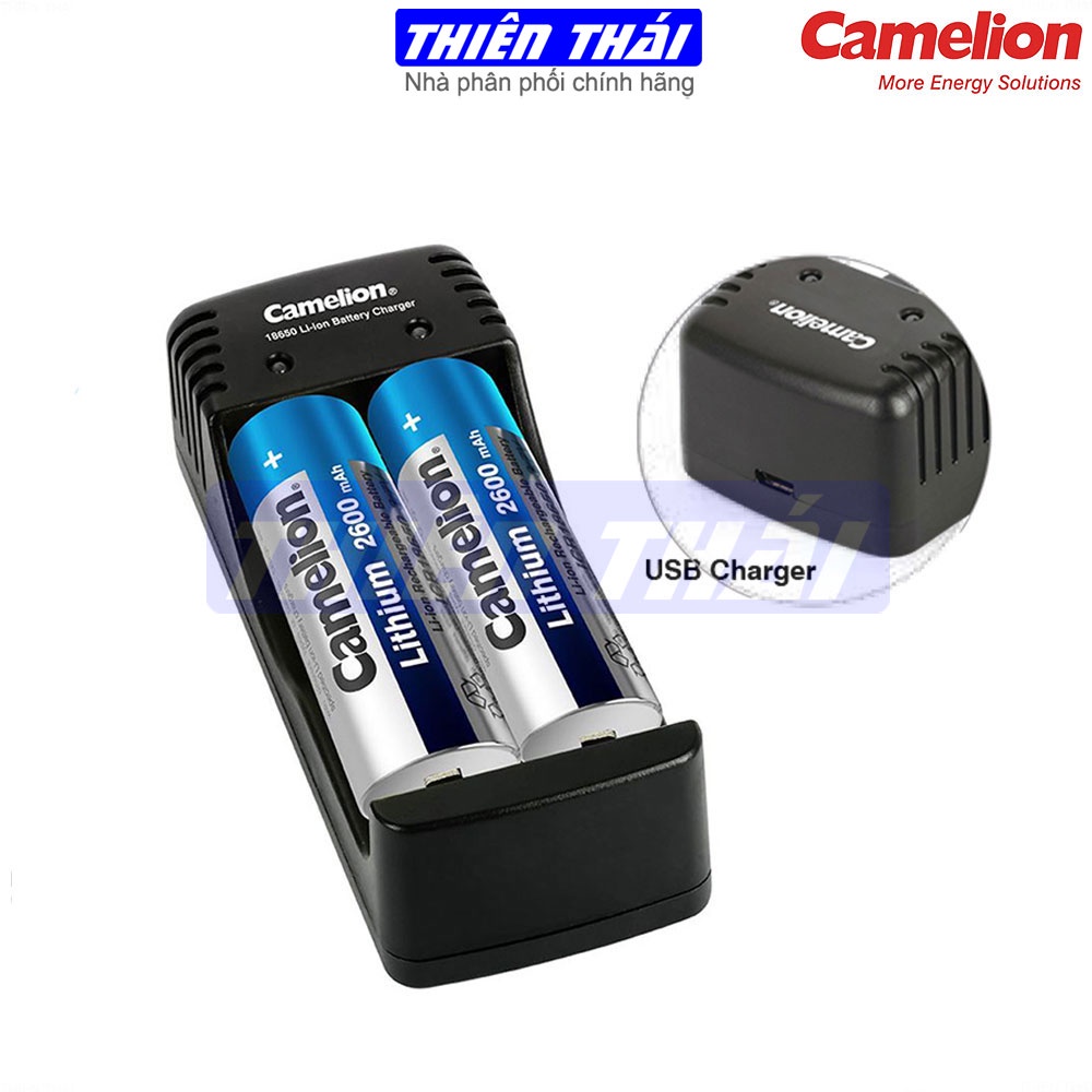Pin sạc 18650 Camelion 2200mAh,2600mAh,Bộ sạc LBC-305 Camelion,pin 3.7V(pin sạc đầy là 4.2.V）