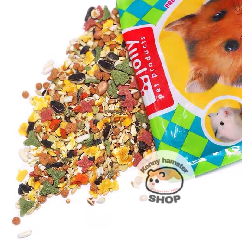 Thức ăn trộn Crispy Hamster premium - jolly