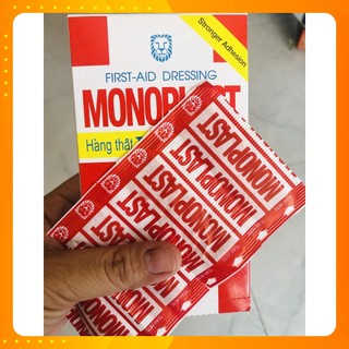 Băng cá nhân monoplast - hộp 100 miếng- siêu dính