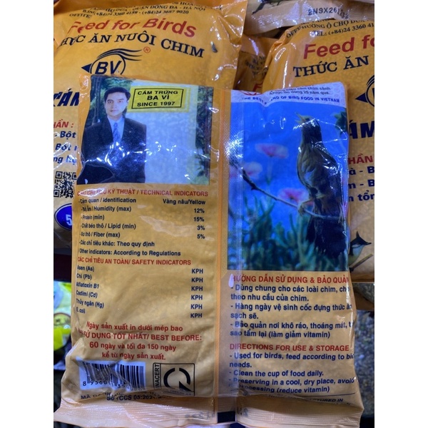 Cám Trứng Ba vì  500g - Thức ăn cho chim