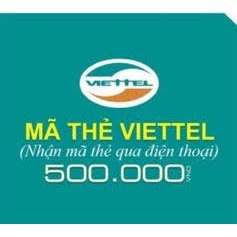 Thẻ nạp viettel 500k