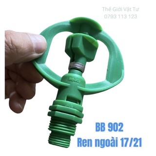 Bộ 10 béc tưới 360 độ nối ren ngoài 17/21 bb902
