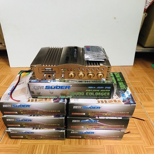 Amply Mini 12V Son 288 Loại Siêu Bền Chuyên Nghe Nhạc Bẫy Chim Đêm