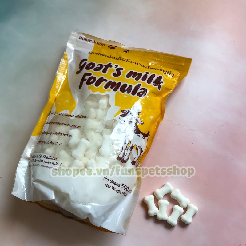 Viên kẹo sữa mài răng cho hamster, thỏ, bọ, sóc cảnh các loại