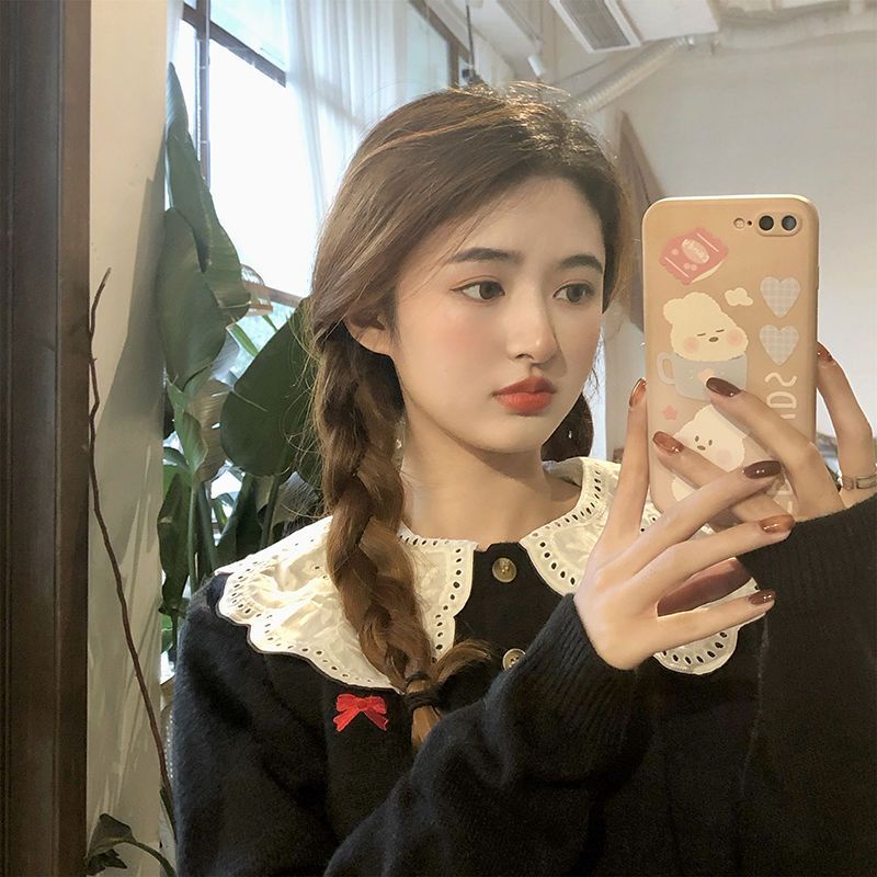 Áo Sơ Mi Tay Dài Cổ Búp Bê Thời Trang Mùa Xuân 2023 Cho Nữ