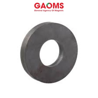 Nam châm làm loa Ferrite 70x10 lỗ 32mm GAOMS, là nam châm vĩnh cửu lực hút siêu mạnh