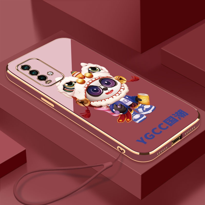 Ốp Điện Thoại Mạ Điện Hình yin and yang Cho Redmi note9 Redmi note9Pro Redmi note9S Redmi note8 Redmi note8Pro Redmi note7 / note7pro Redmi note8T