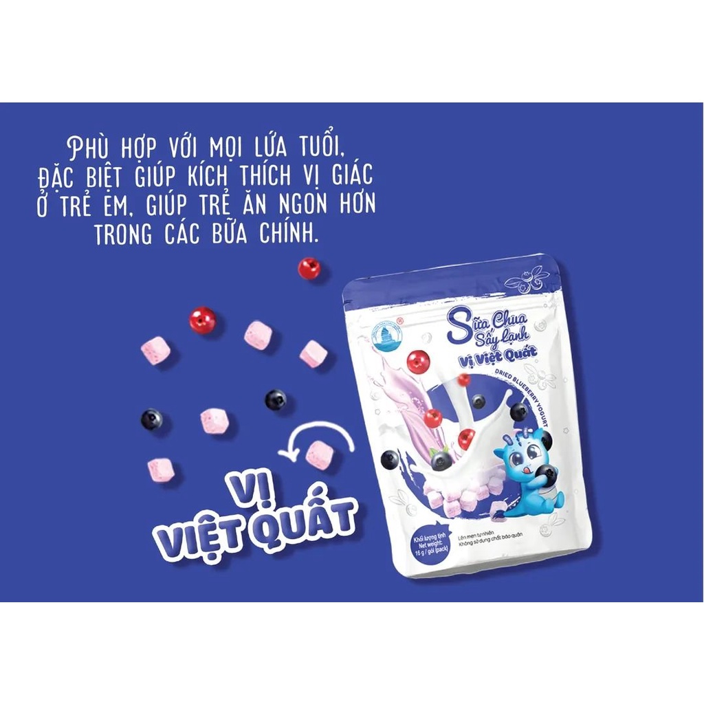 SỮA CHUA SẤY LẠNH HẠ LONG - 4 vị siêu ngon mua 20 gói tặng 1 gói