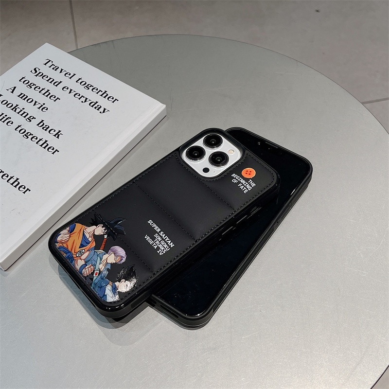 Iphone Ốp Điện Thoại tpu + Vải Họa Tiết Hoạt Hình Dễ Thương Cho Iphonex 15 14 13 12 pro max 12 pro 12 11 pro max 11