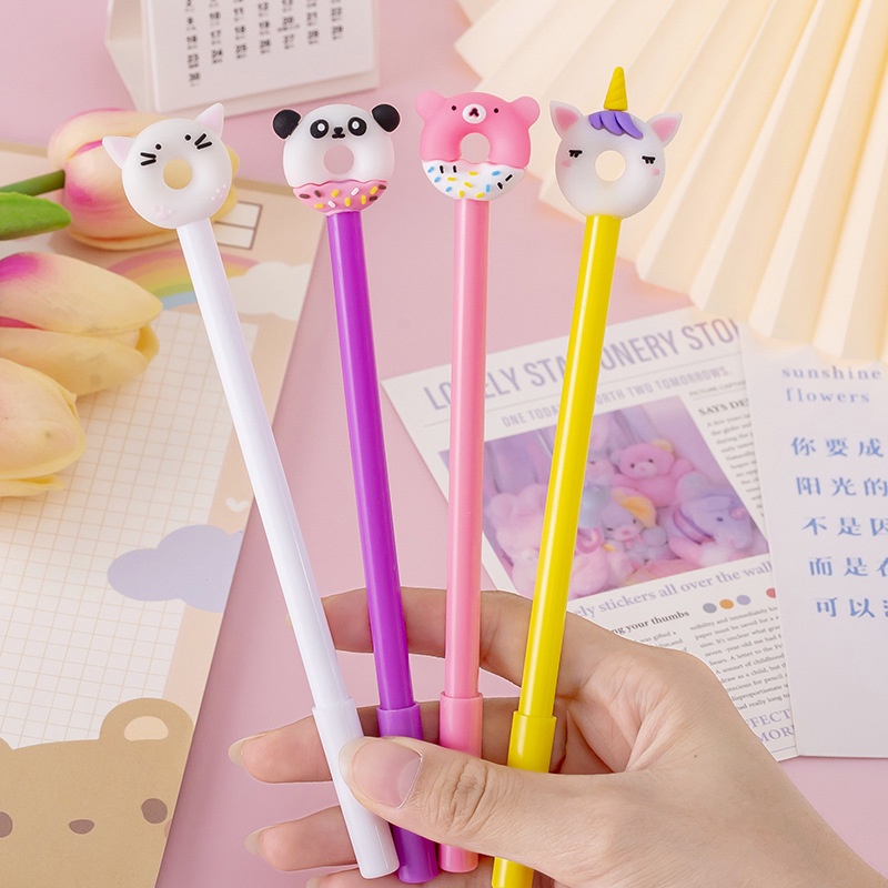 Bút Nước Mực Đen Hình Tròn Thú Cưng - Ngẫu Nhiên (Chiếc)