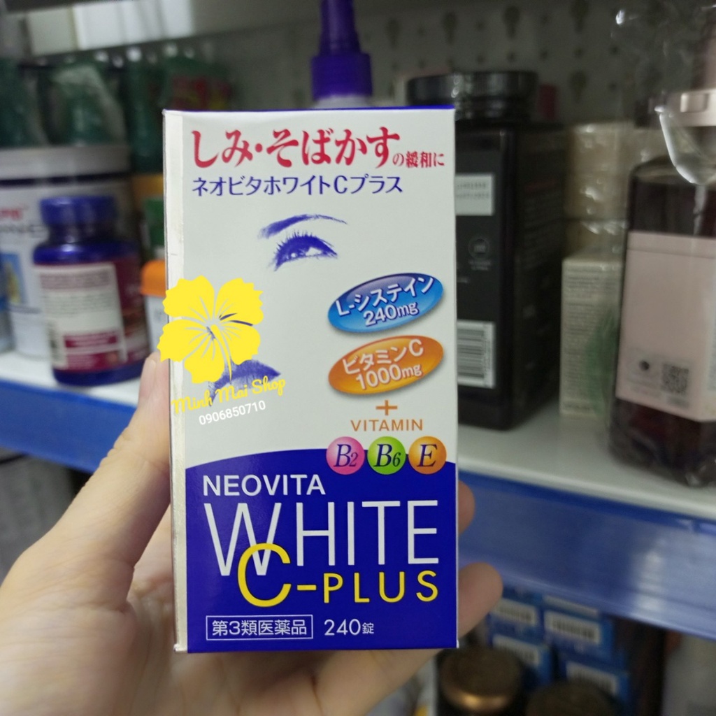 iên uống trắng da, giảm thâm nám Vita White Plus 240 viên Nhật Bản