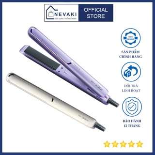 Máy Duỗi Tóc, Uốn Tóc, Ép Tóc Mini LT BEAR - SOBOM, Thanh Nhiệt Bằng Gốm Tránh Làm Hại Tóc, 5 Mức Nhiệt Nevaki