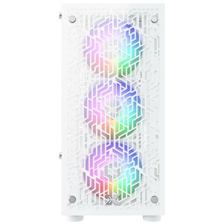 Vỏ Case XIGMATEK NYX 3F WHITE ( KÈM 3 FAN LED )