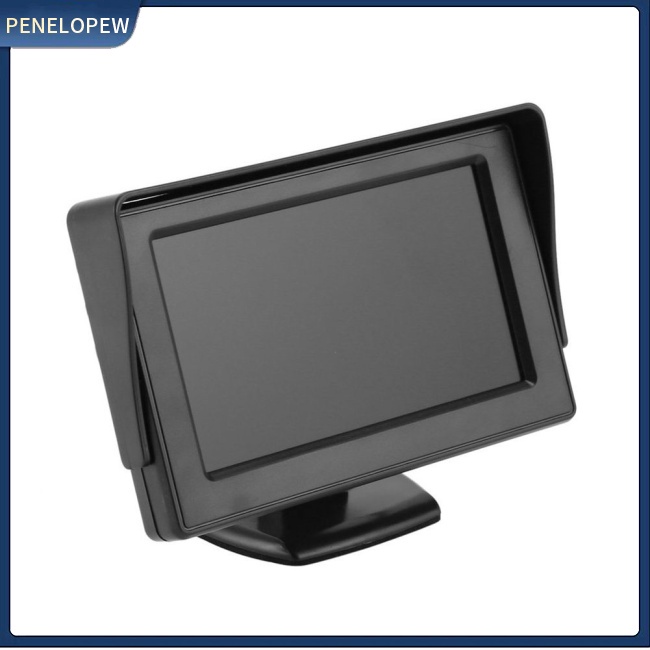 Màn Hình Lcd 4.3-inch Tft Hai Chiều Hd Gắn Tấm Che Nắng Cho Xe Hơi