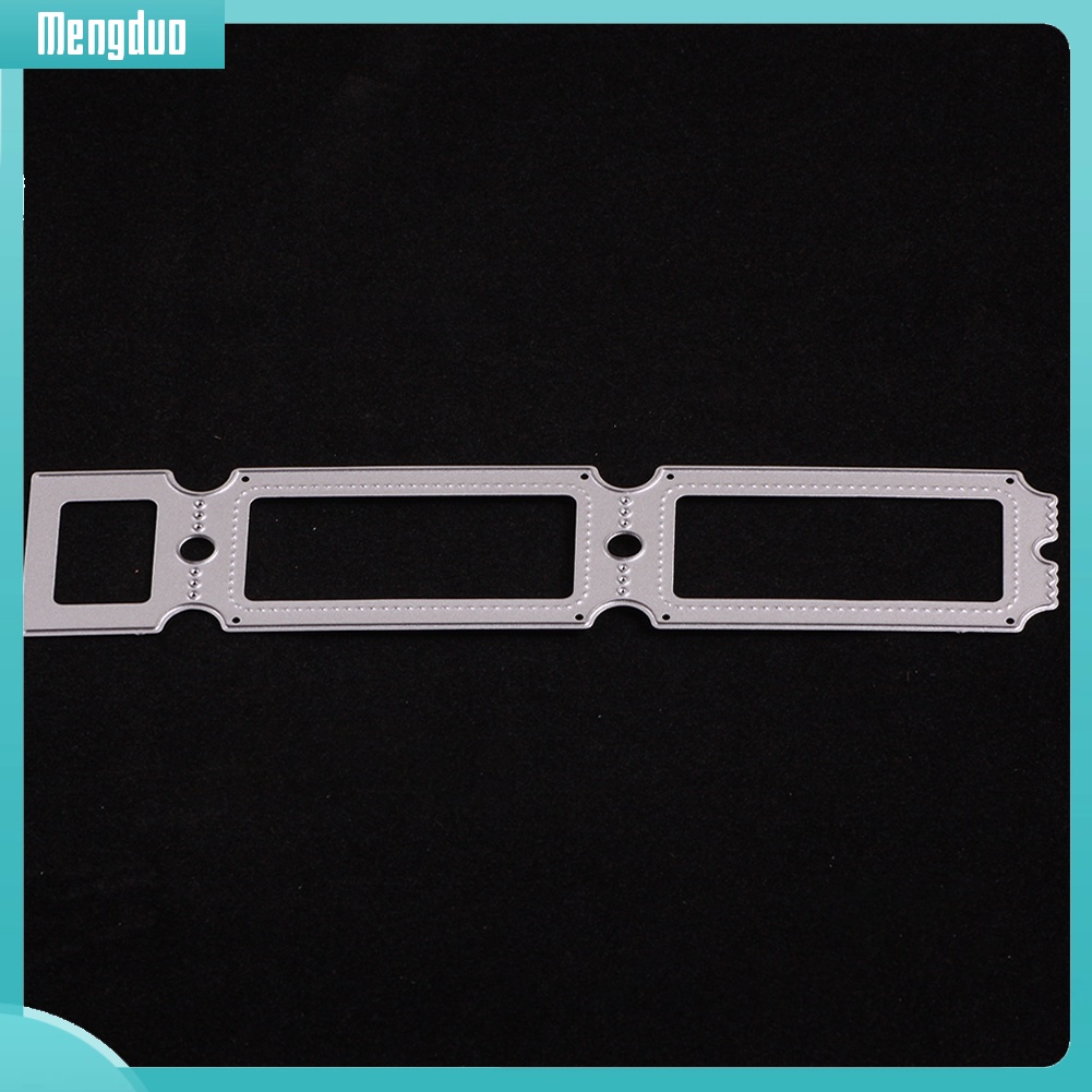 Khuôn Cắt Giấy Làm Từ Kim Loại Hình Khung Hoa Trang Trí Scrapbook