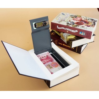Két sắt mini hình quyển sách phiên bản cao cấp, Loại số khóa