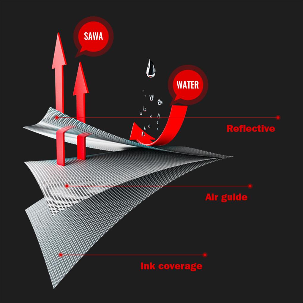 Miếng Dán Phản Quang 3D Chống Thấm Nước Có Thể Tái Sử Dụng Trang Trí Xe Đạp