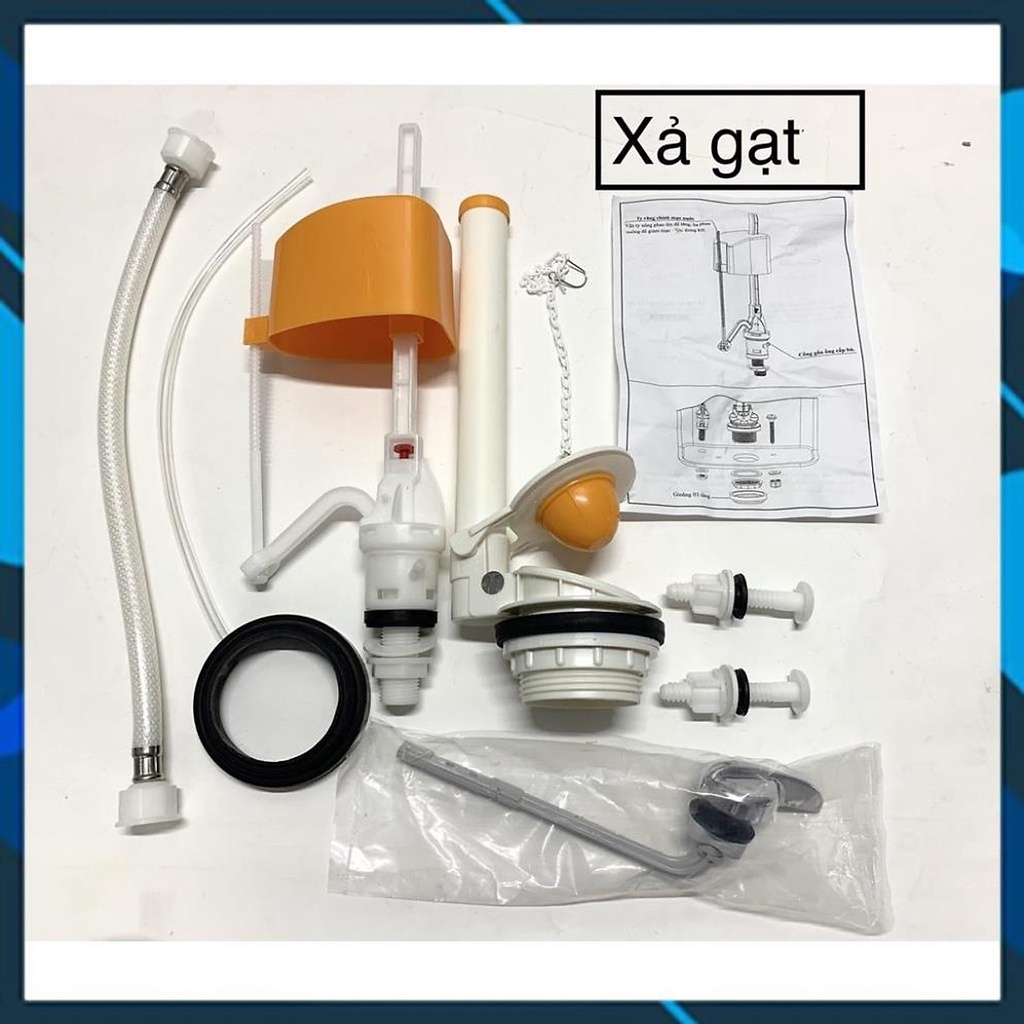Bộ Xả Nước Bồn Cầu, Ruột Bệt Gạt Viglacera, Hùng Anh, Phụ kiện tay gạt bồn cầu cao cấp giá rẻ