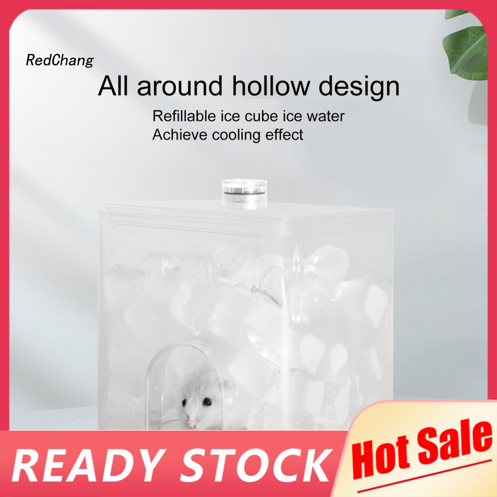 Rc ~ Chuột Hamster Igloo Làm Mát Tản Nhiệt Chống Rò Rỉ Hình Dạng Dễ Thương 1.5L Cải Thiện Điện Không Dùng Điện