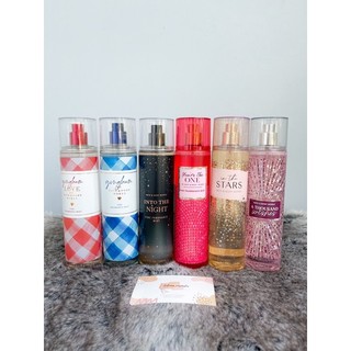 XỊt toàn thân BBW Body Mist Bath and Body works (INTO THE NIGHT , GINGHAM)