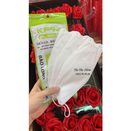 Set 100 Cái Khẩu Trang  KF94 4 lớp - Hàng Loại 1 - Ktrang KF94