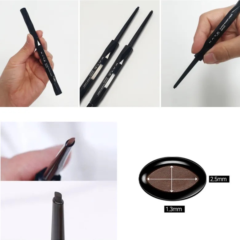 Chì vẽ mắt Kanebo Kate Super Sharp Liner 3.0 nét mảnh tự nhiên, không lem trôi