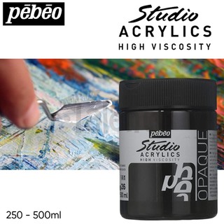 [ HỌA PHẨM TALENT ] - Màu Acrylic PEBEO Studio - 250 500ml