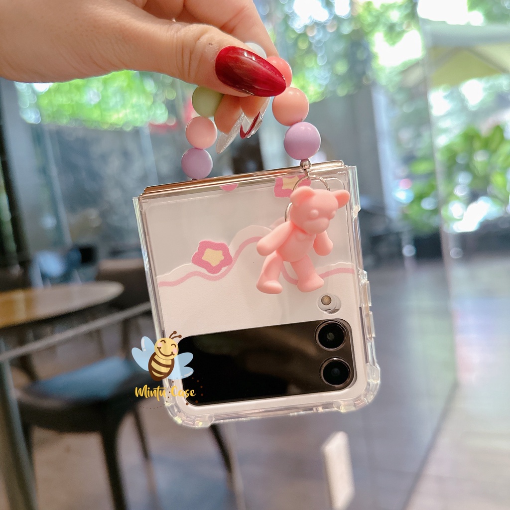 Ốp kèm móc khóa Samsung Galaxy Z Flip 3 / Z Flip 4 -ZF309