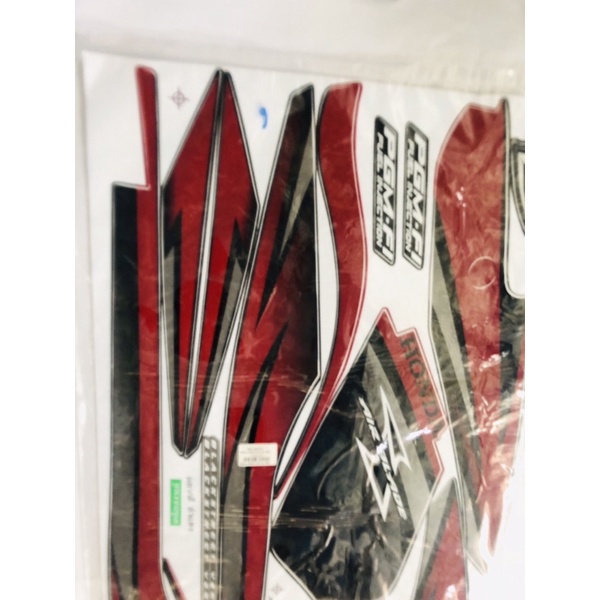 Tem Airblade 2010 Đỏ Đen Thái