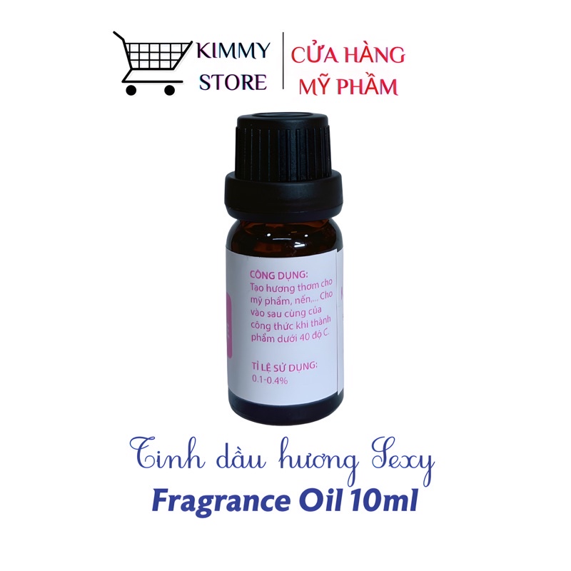 Lẻ chai tinh dầu 10ml làm thơm kem