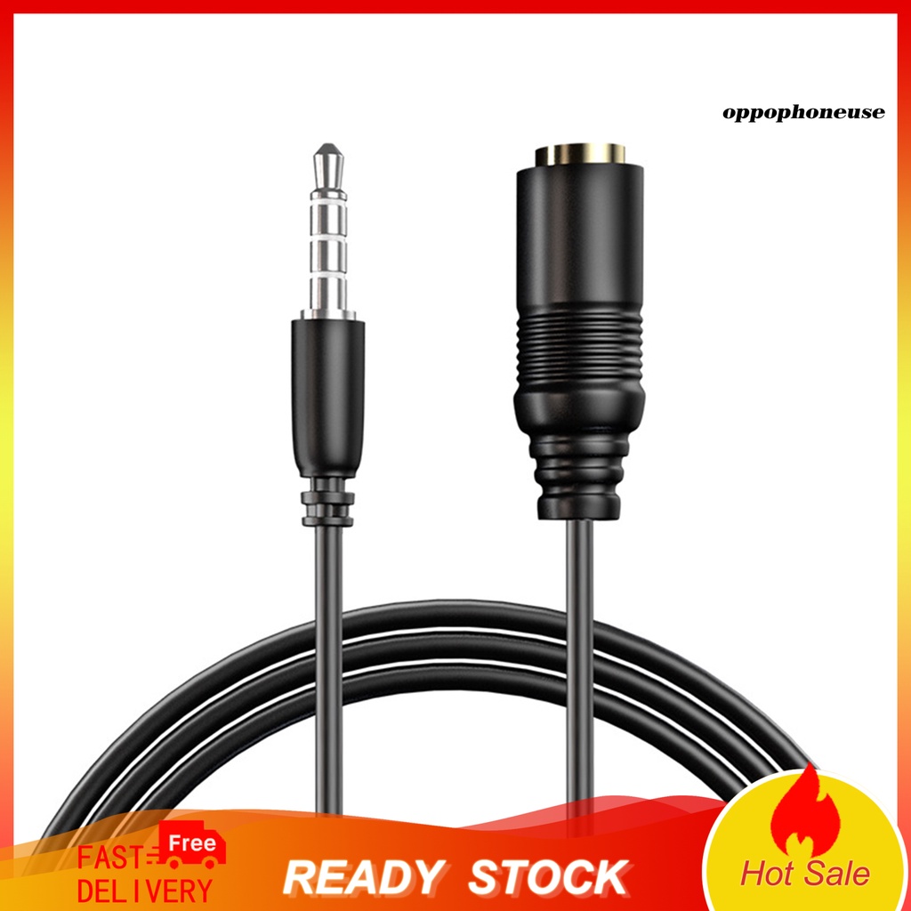 Dây Cáp Nối Dài Tai Nghe 3.5mm 0.75m Cho Điện Thoại oppophoneuse