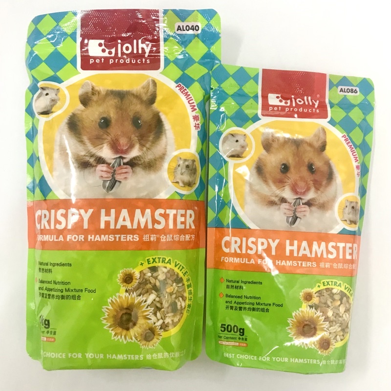 Thức ăn trộn Crispy Hamster premium - jolly