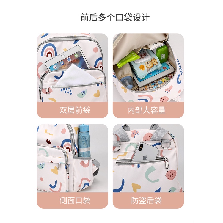 Ba Lô Đa Năng Sức Chứa Lớn Mới Cho Mẹ Bỉm Sữa