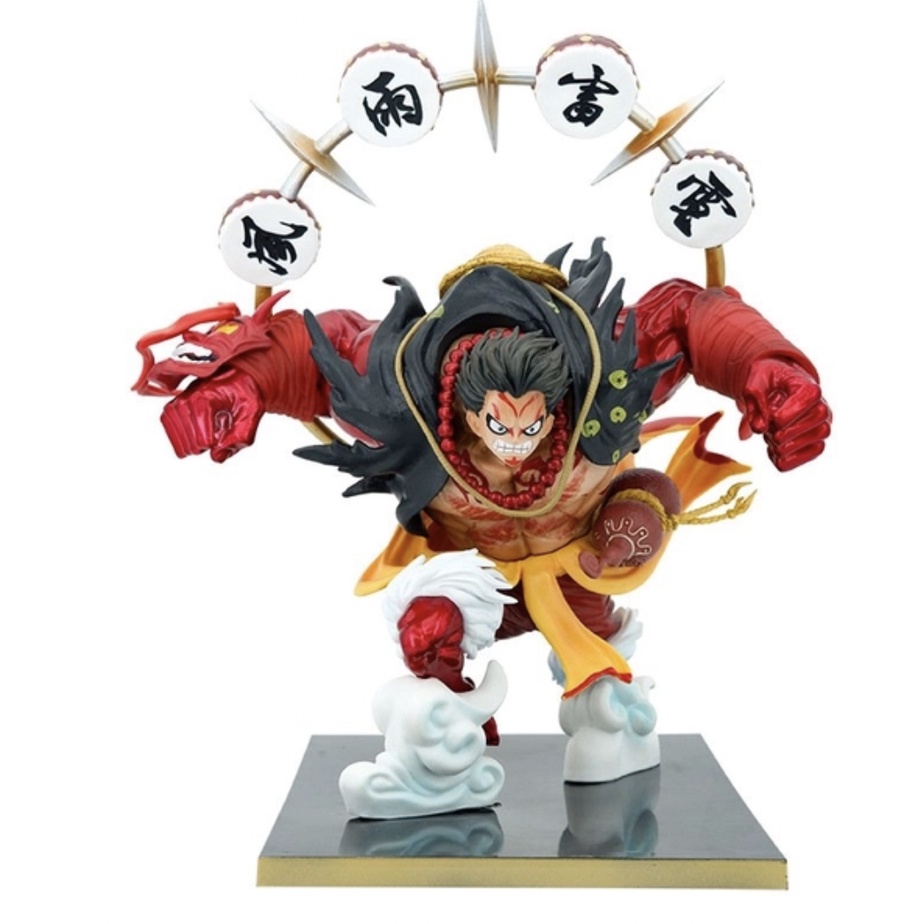 Mô Hình OnePiece Luffy Gear 4 siêu phẩm cao 30cm - nặng 2kg - Figure OnePiece - Có Hộp Carton