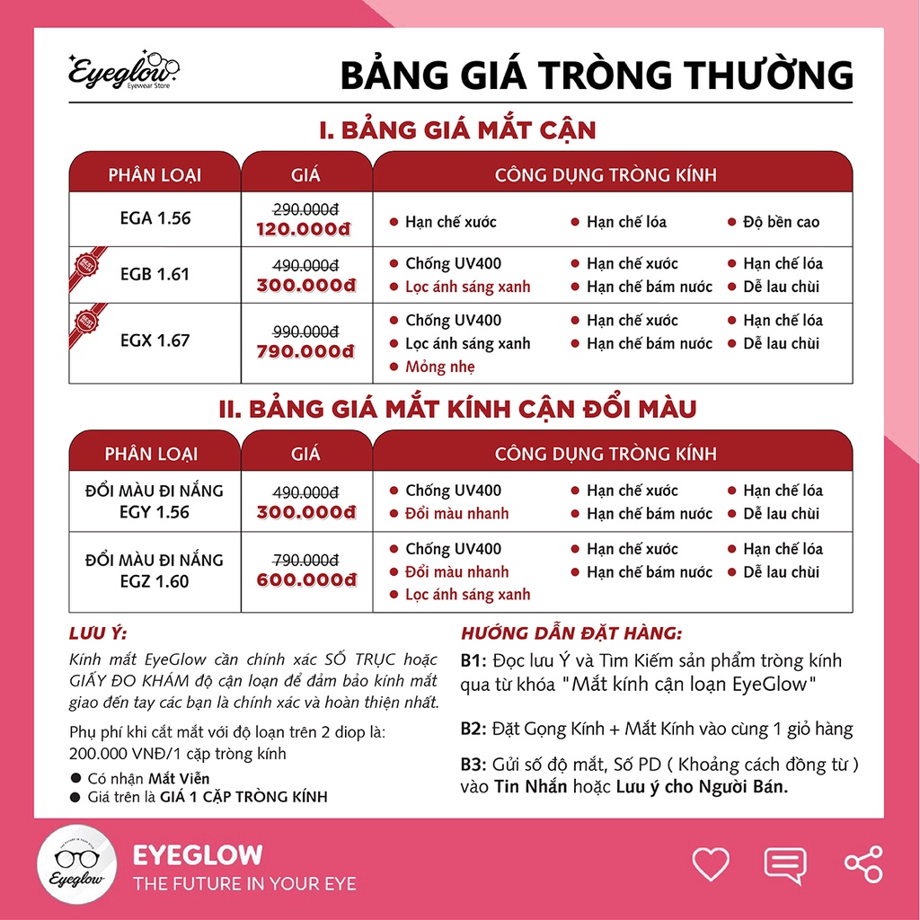 Kính mát thời trang Eyeglow thiết kế cá tính trẻ trung đi nắng siêu hot chống tia UV EG7120