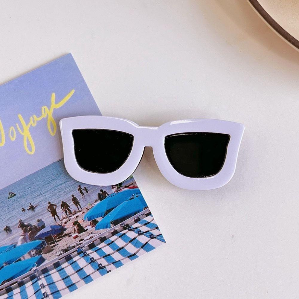 TWINKLE Kẹp Tóc Hình Kính Mát Thời Trang Cho Nữ