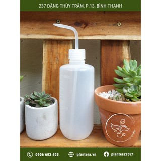 Bình Tia Nhựa (Dày Đẹp) Tưới Sen Đá Xương Rồng Tiểu Cảnh 500Ml 250Ml - Dụng Cụ Làm Vườn - Tưới Cây