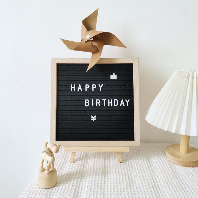Bảng Chữ Cái Có Thể Thay Đổi Kèm Giá Đỡ 9.8 '' x9.8 ''
