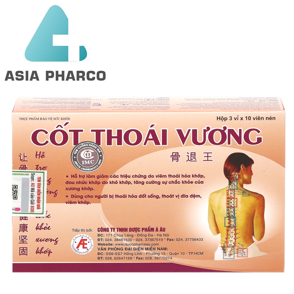 Viên Uống CỐT THOÁI VƯƠNG