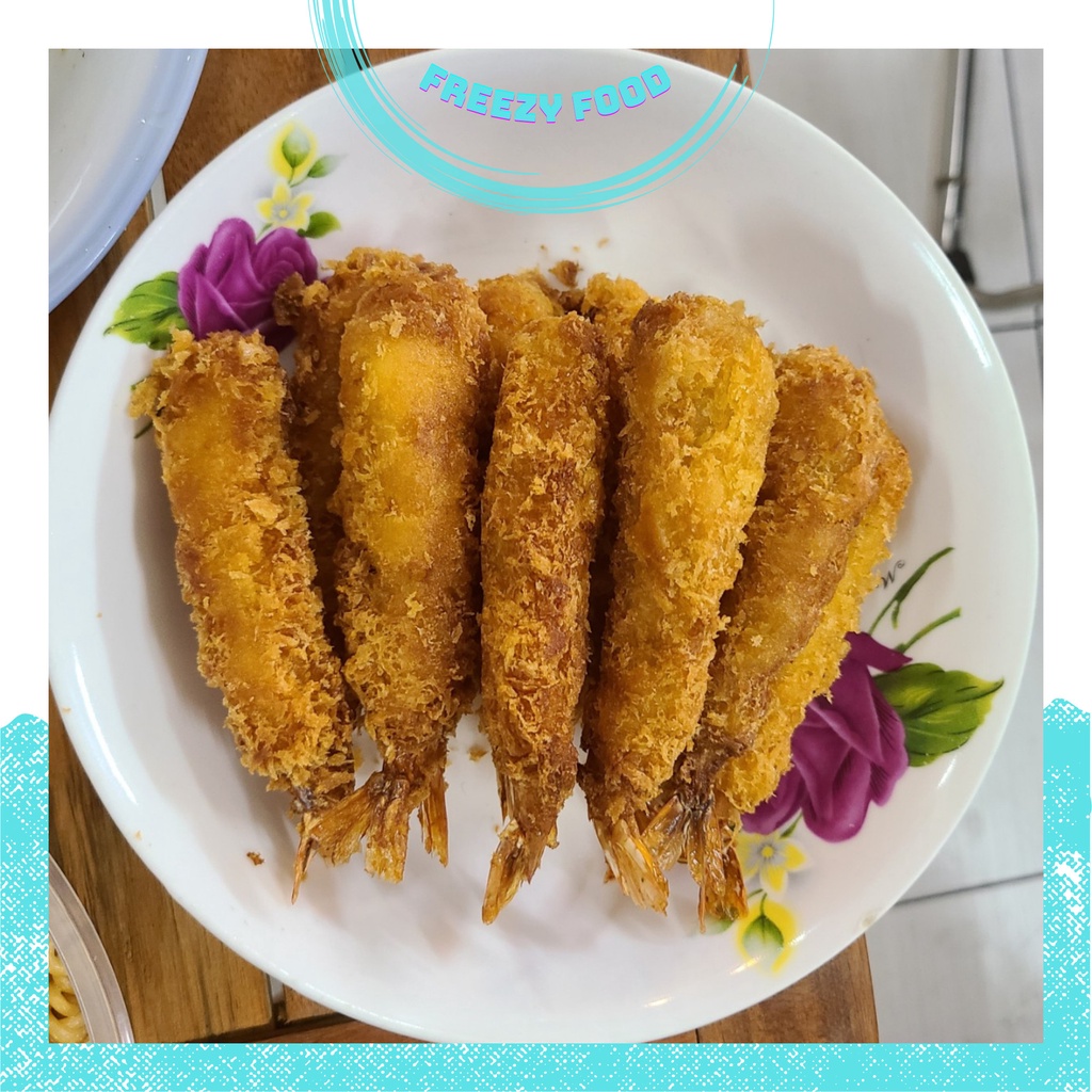 - Tôm lăn bột Tempura hàng XK Nhật - Khay 10 con