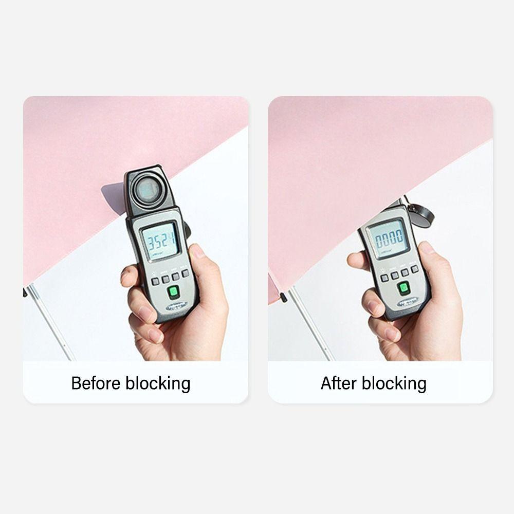 MUVAKO Dù Gấp 5 Khúc Chống Gió / Chống Cháy Chất Lượng Cao Tiện Lợi Dễ Sử Dụng