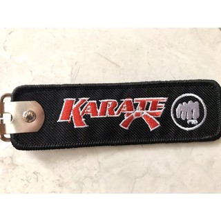 Móc khoá thêu Karate