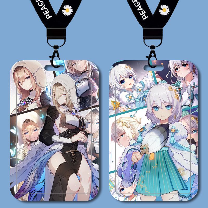 Honkai Impact 3 Elysia Bronia Fuhua Yaezakura student card holder campus card bus card meal card water card