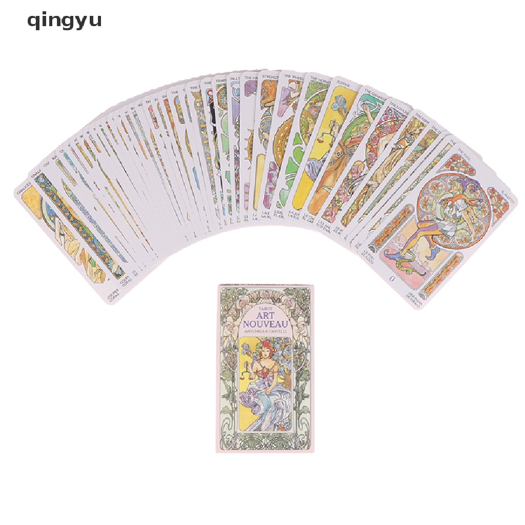 Bộ Bài Tarot Art Nouveau Fate Divination Vui Nhộn