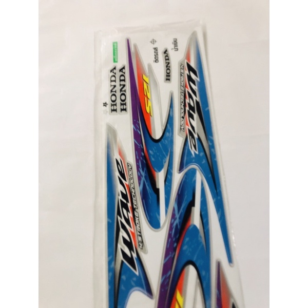 Tem Wave 125 - 2003 Bạc Thái