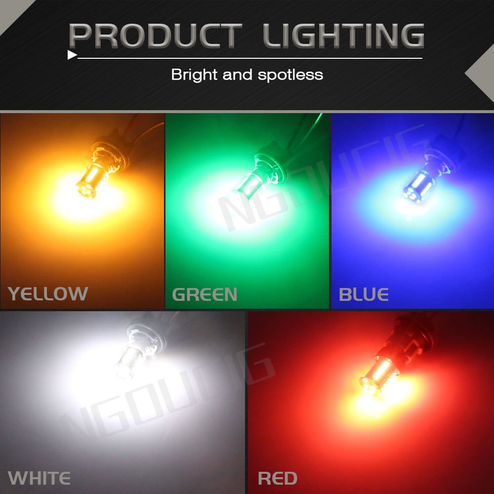 Đèn LED Tín Hiệu 1157 BAY15D P21 / 5W Gắn Đuôi Xe Mô Tô