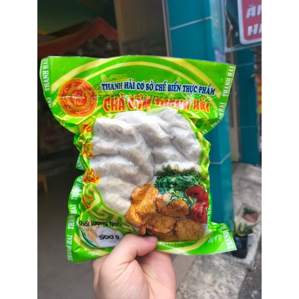 Chả cốm Hà Nội gói chưa chiên 500gr