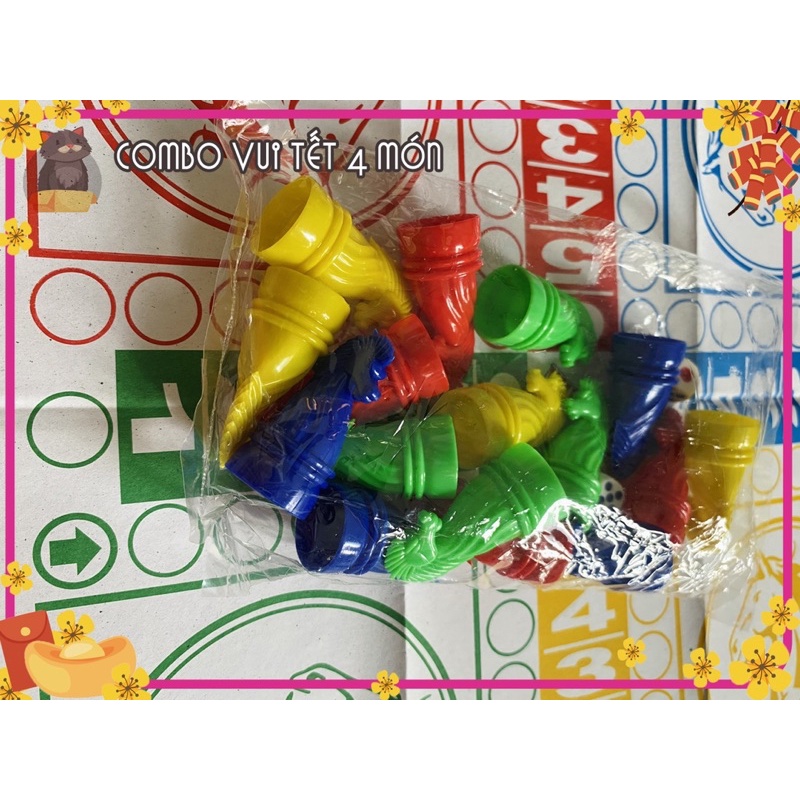 Combo 4 Món Vui Tết 2023 Trò Chơi Tết Game Tết