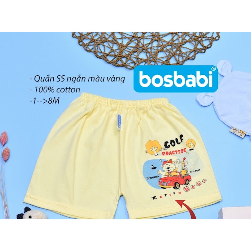 SET 5 QUẦN ĐÙI BOSBABI CHO BÉ TỪ 1-8